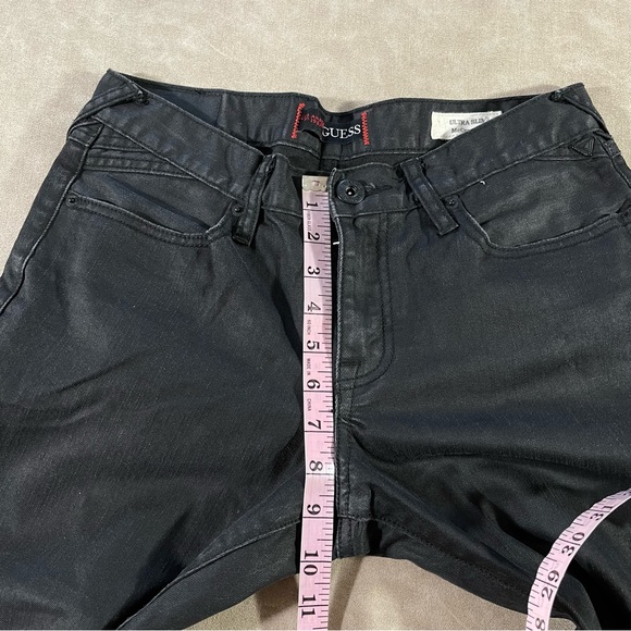Guess Ultra Slim McCrae Fit Black Pants Size 29x32 - Picture 9 of 9